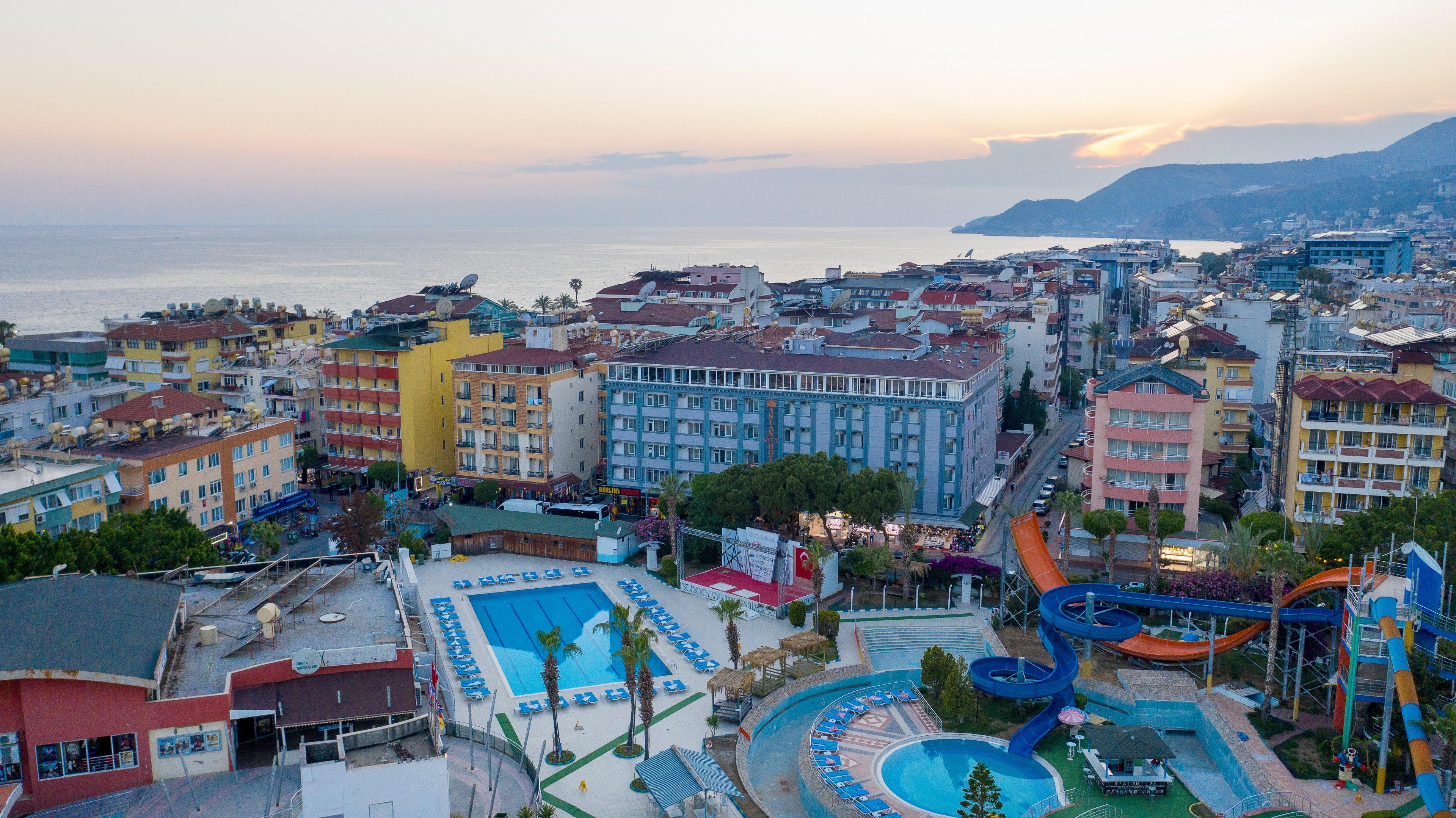 Aslan Sand & City Hotel Alanya Eksteriør bilde