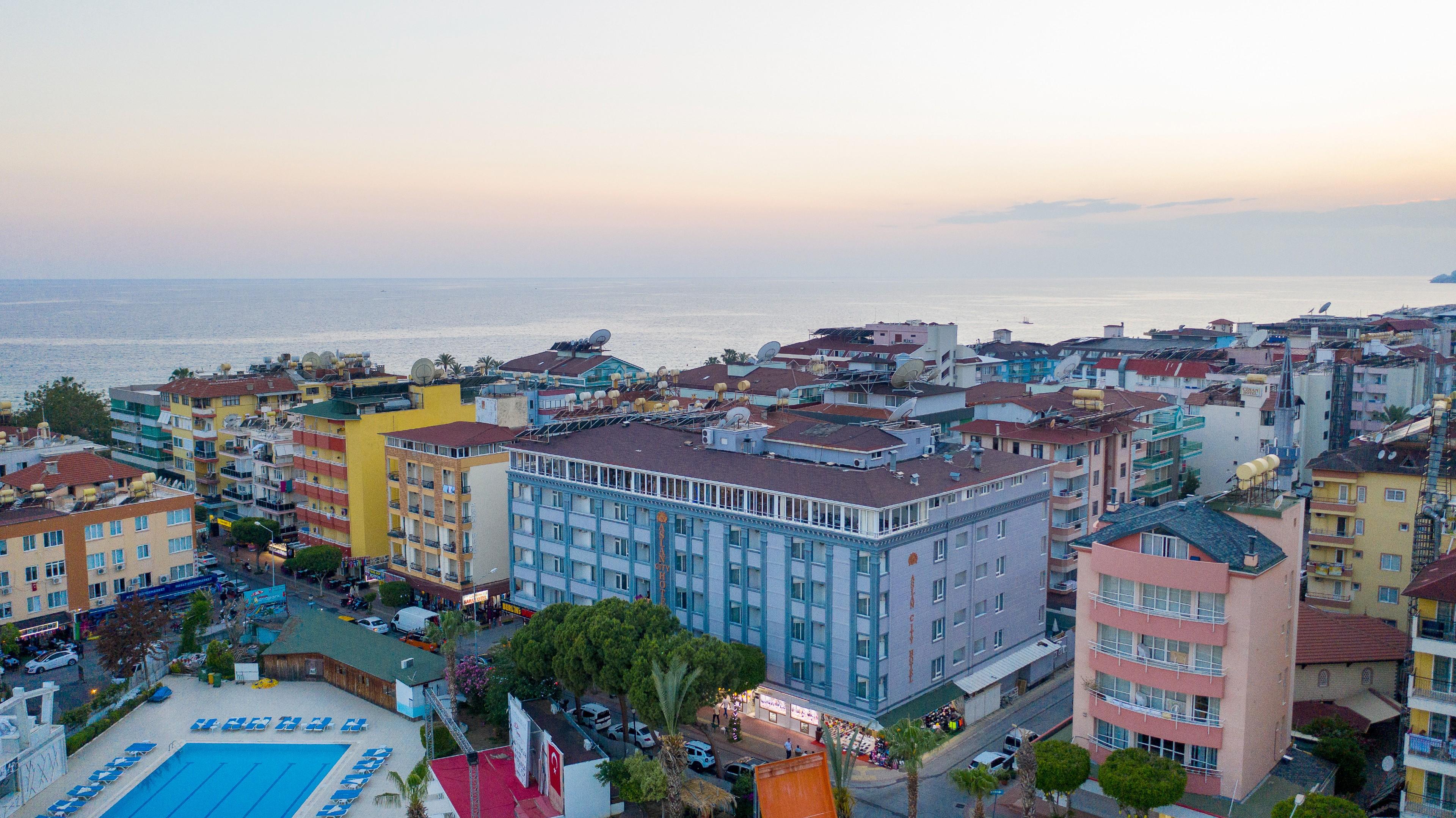 Aslan Sand & City Hotel Alanya Eksteriør bilde